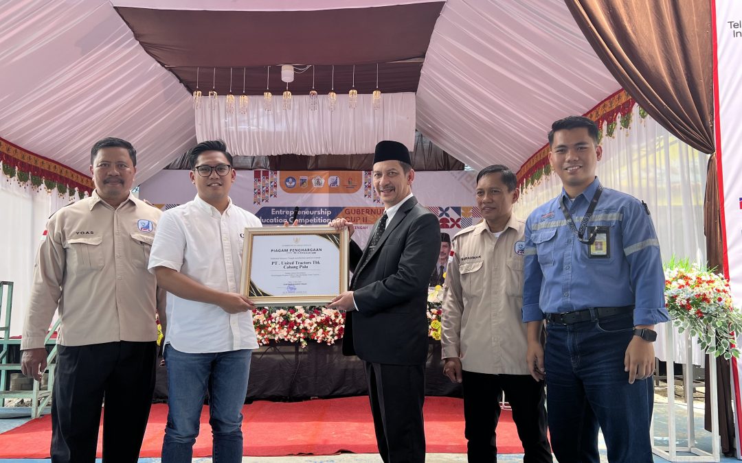 United Tractors Cabang Palu Raih Dua Penghargaan Bidang Pendidikan pada Entrepreneurship Education Gubernur Cup II 2026