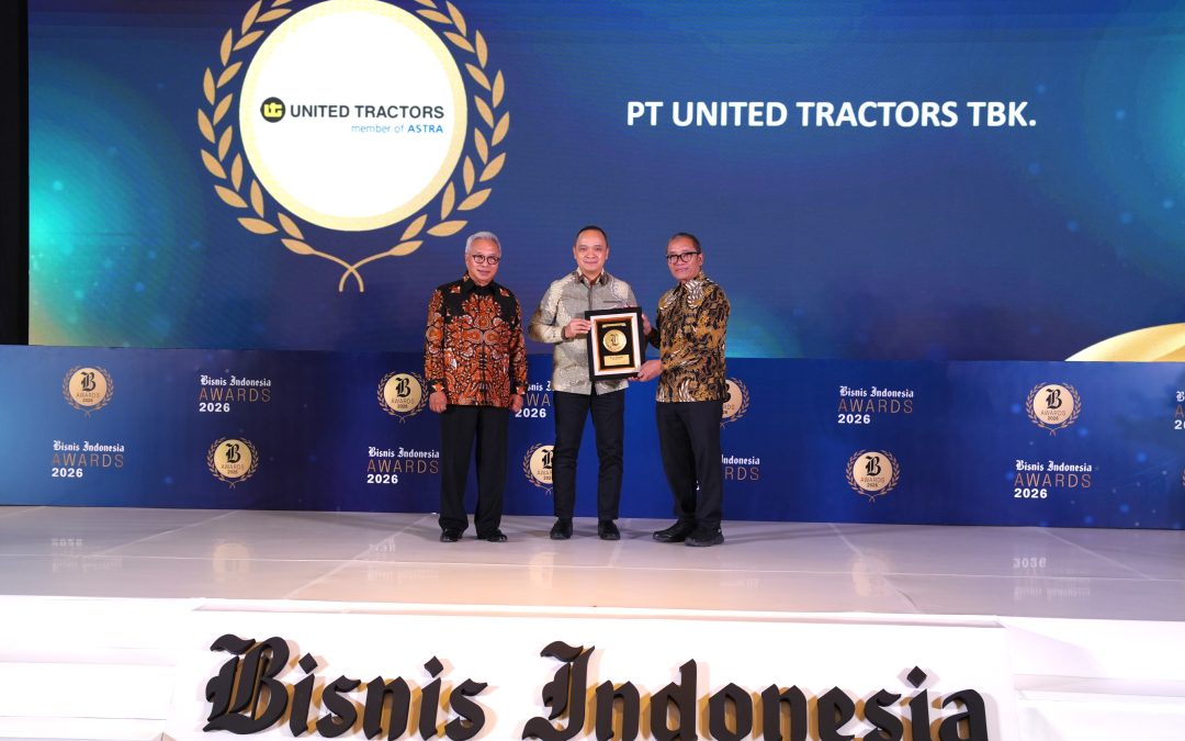 Konsistensi Kinerja Berkelanjutan antar United Tractors Raih Bisnis Indonesia Awards 2026