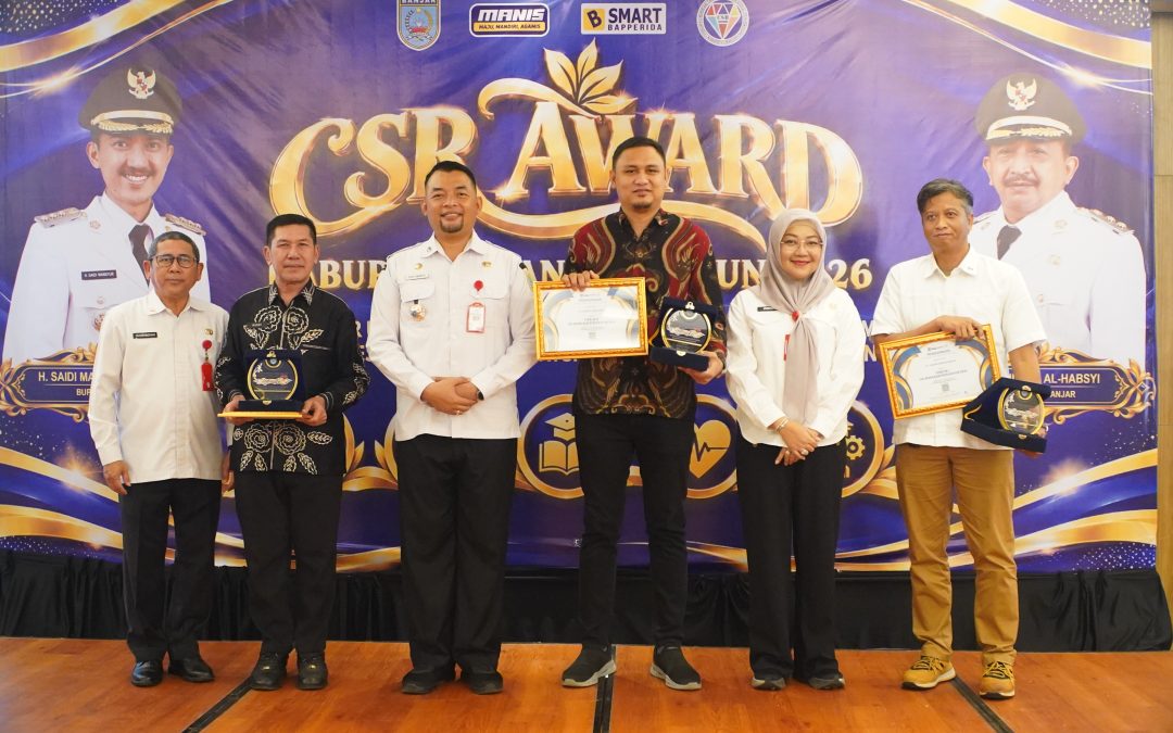 Grup United Tractors Raih 9 Penghargaan pada CSR Award Kabupaten Banjar 2026